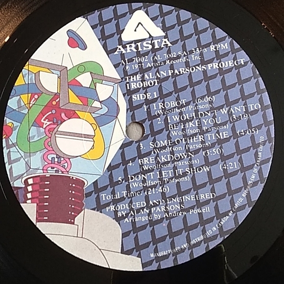Alan Parsons Project - I Robot LP - Picture 5 of 6